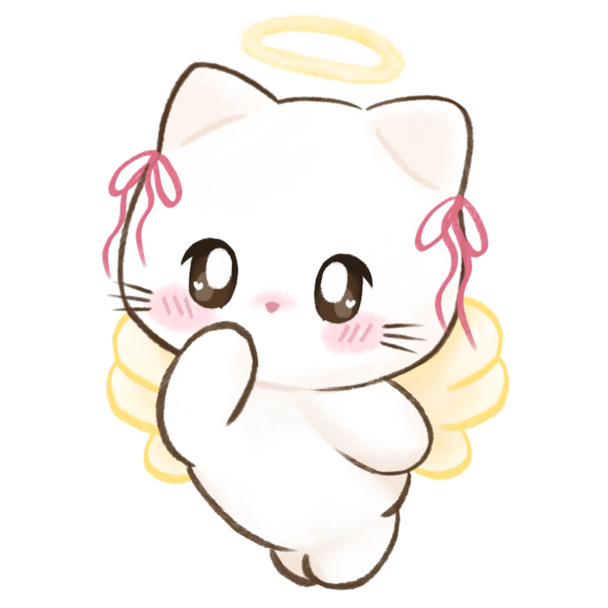 angel miji sticker
