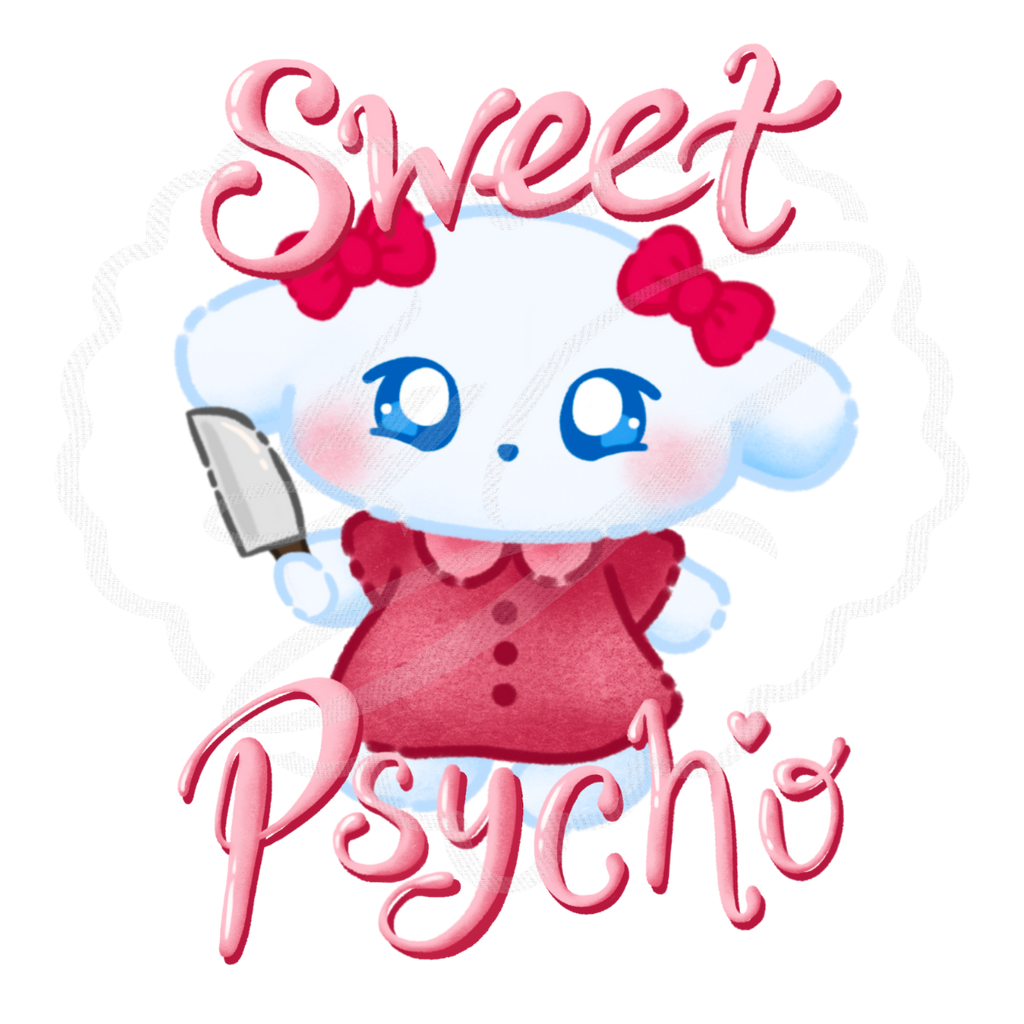 Sweet Psycho Tichi Sticker